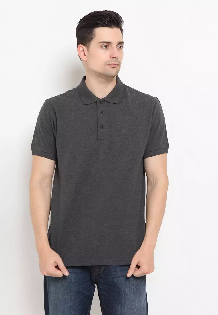 POLICE Polo Shirt Krah Polos Pria 207200171