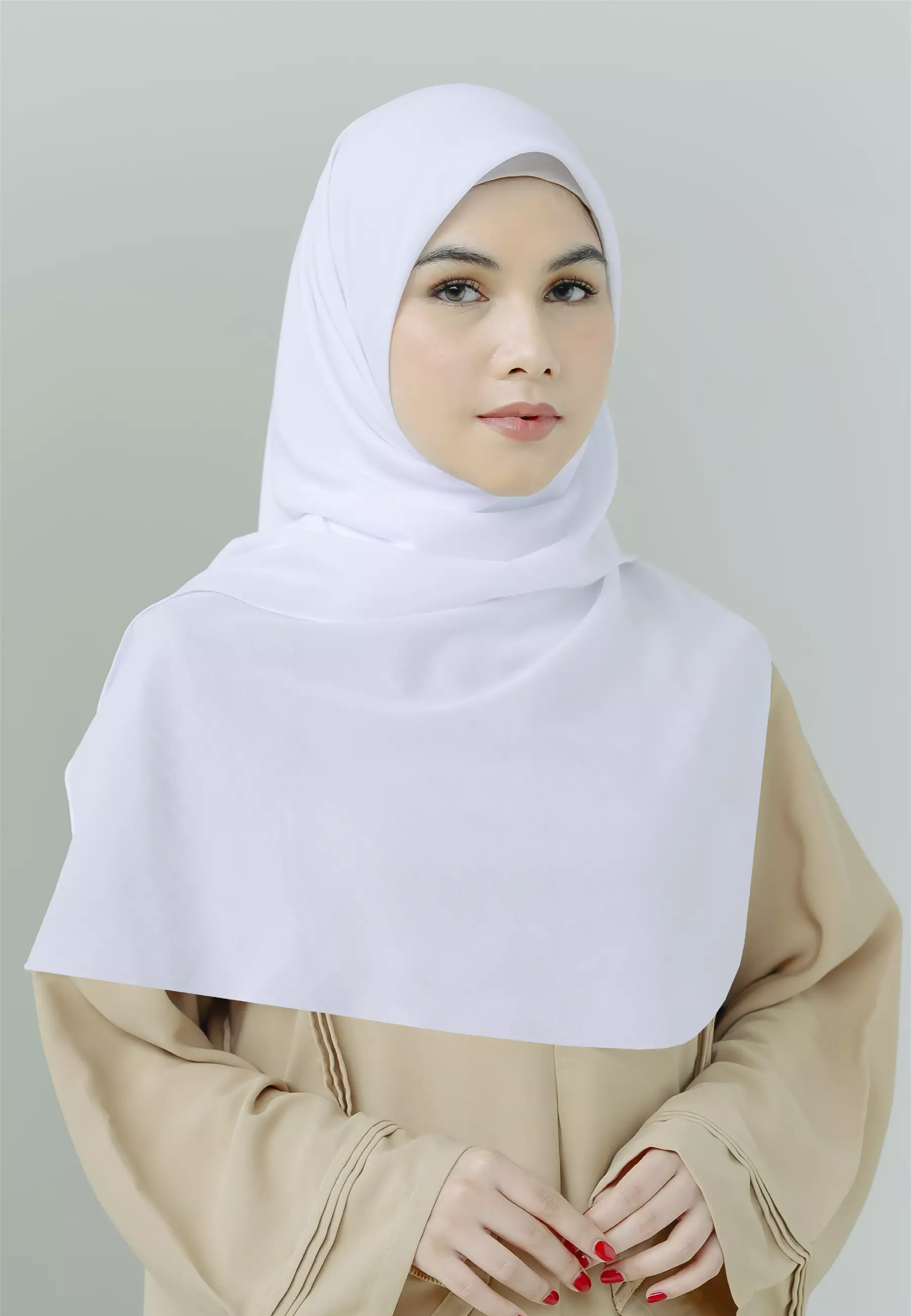 Detaa Oval Syari White