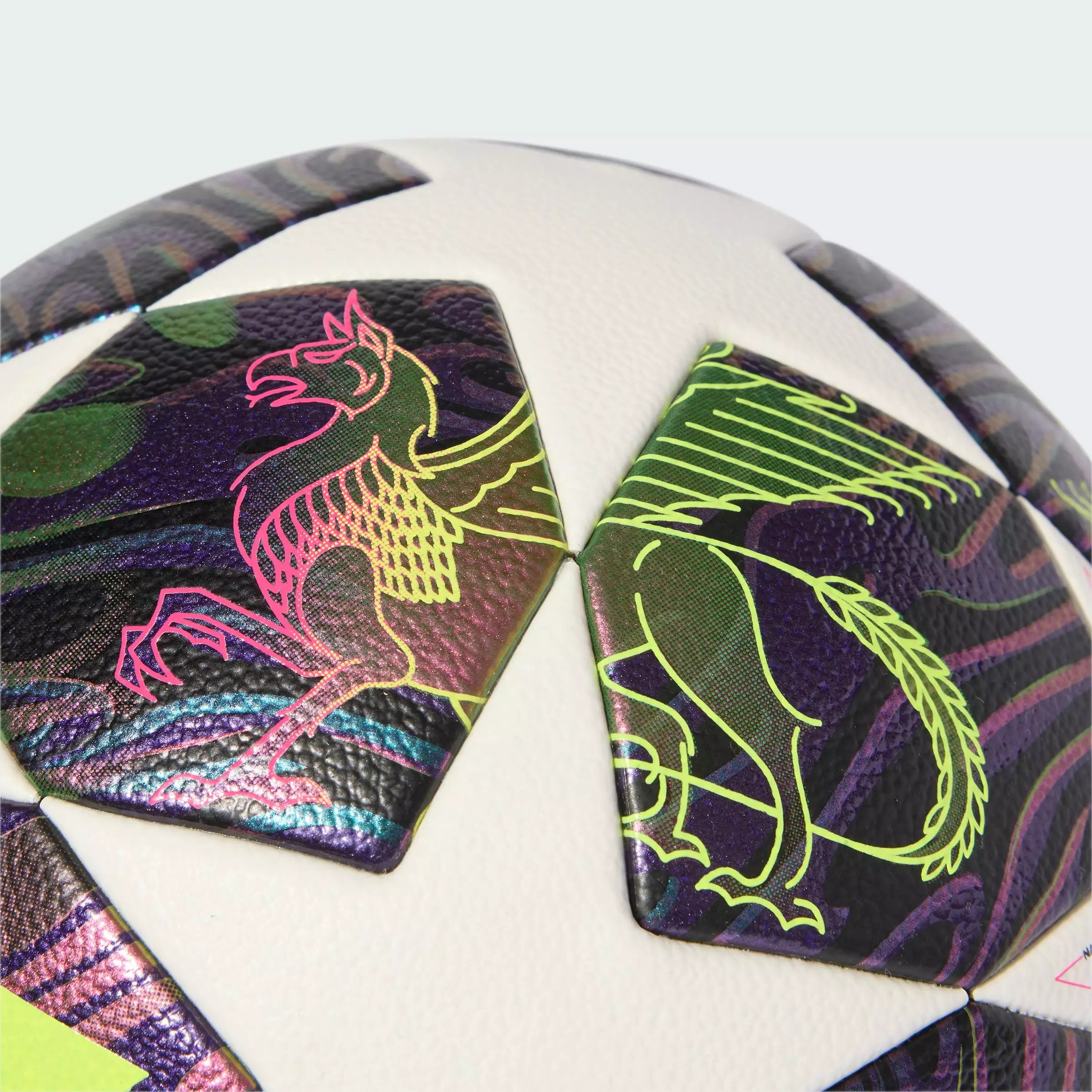 Football UEFA CHAMPIONS LEAGUE FINAL COMPETITION BALL Unisex Purple JX9096