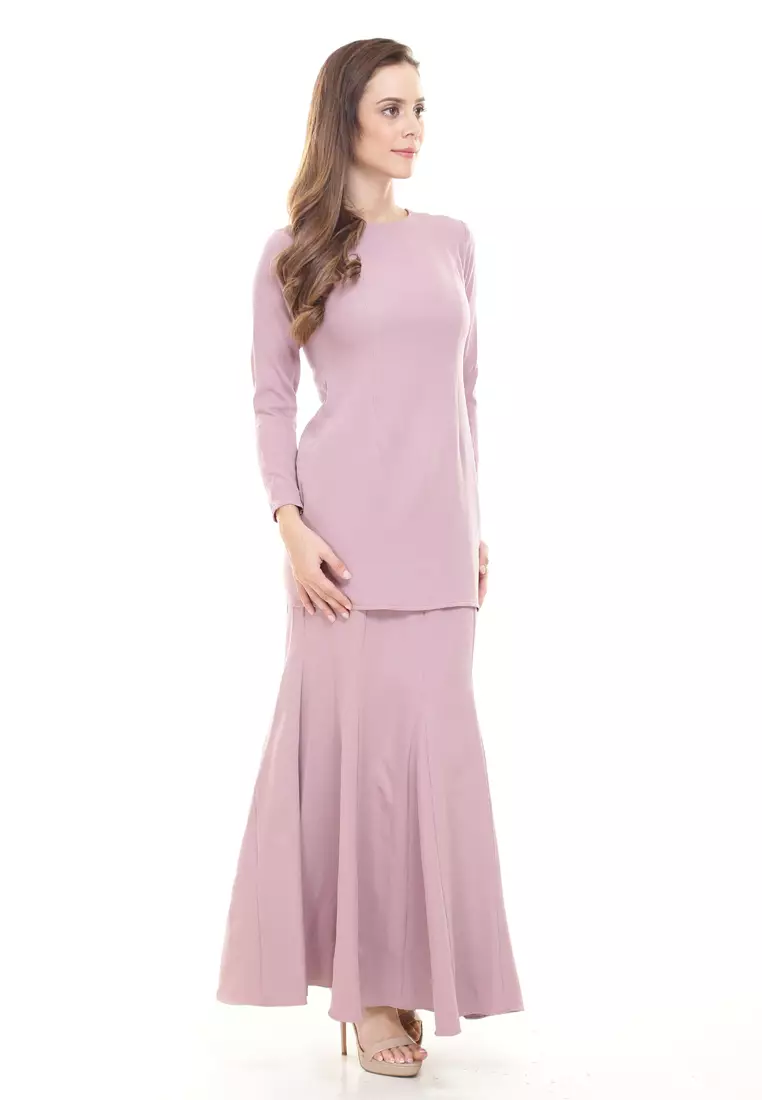 Rina Kurung in Dusty Pink