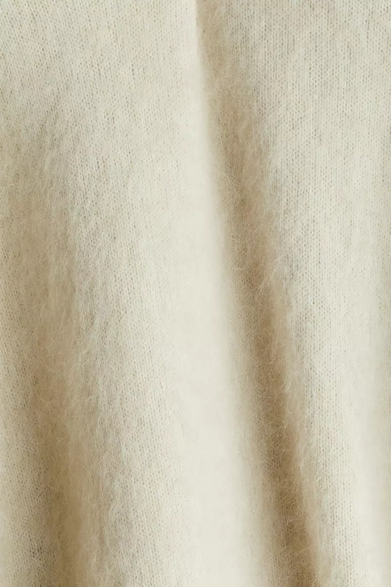 Oversized mohair-blend jumper