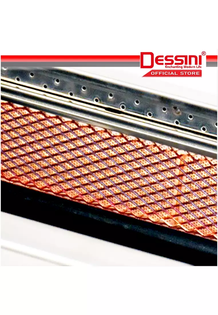 Buy DESSINI CE Approval 2800Pa Gas BBQ Grill Stove Non Stick Stainless