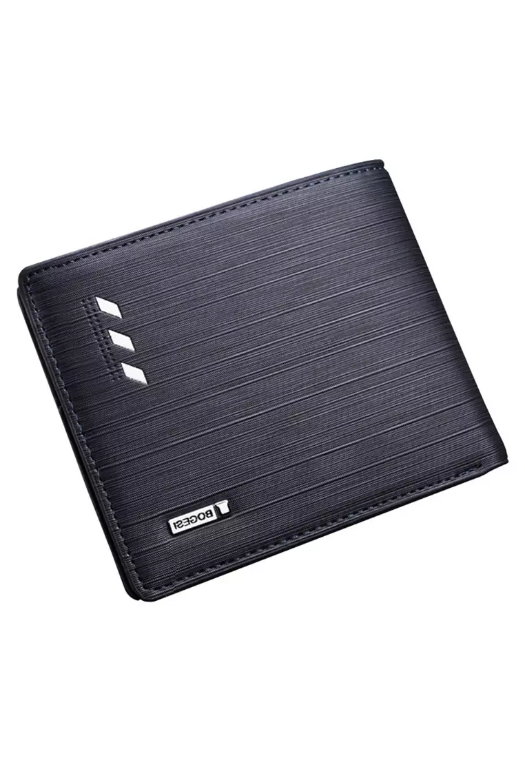 Bogesi Dompet Kulit Fashion Pria Horizontal Material PU Leather ORIGINAL