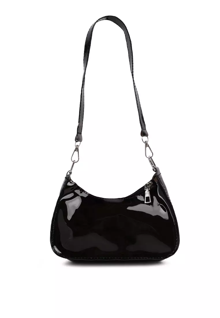 Buy London Rag Black Jelly Baguette Bag 2024 Online ZALORA