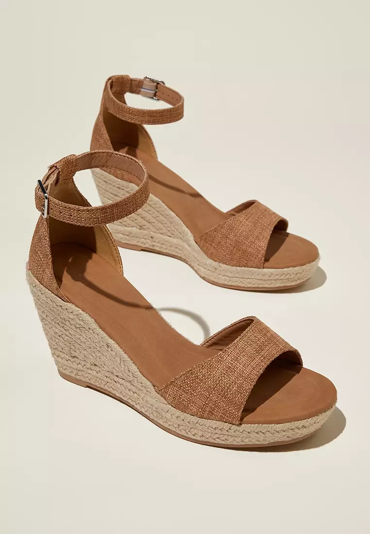 Luna Single Vamp Espadrille Heels