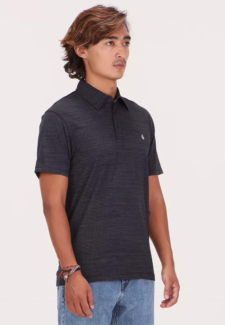 MPL PRESTON SHORT SLEEVE POLO BLACK