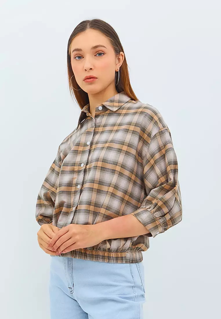 Carvil Kemeja Wanita Daelyn-BRO