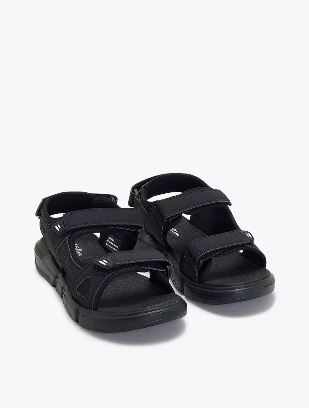 Payless Club Culture Mens Nigel Slingback Sandals - Black_01