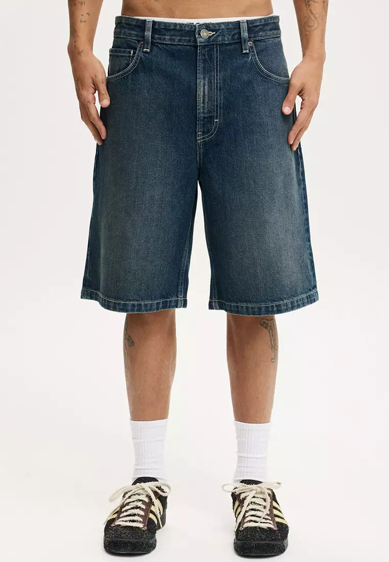 Baggy Denim Shorts