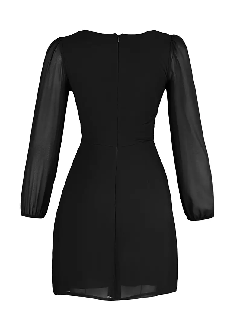 Buy Trendyol Black Dress 2024 Online ZALORA