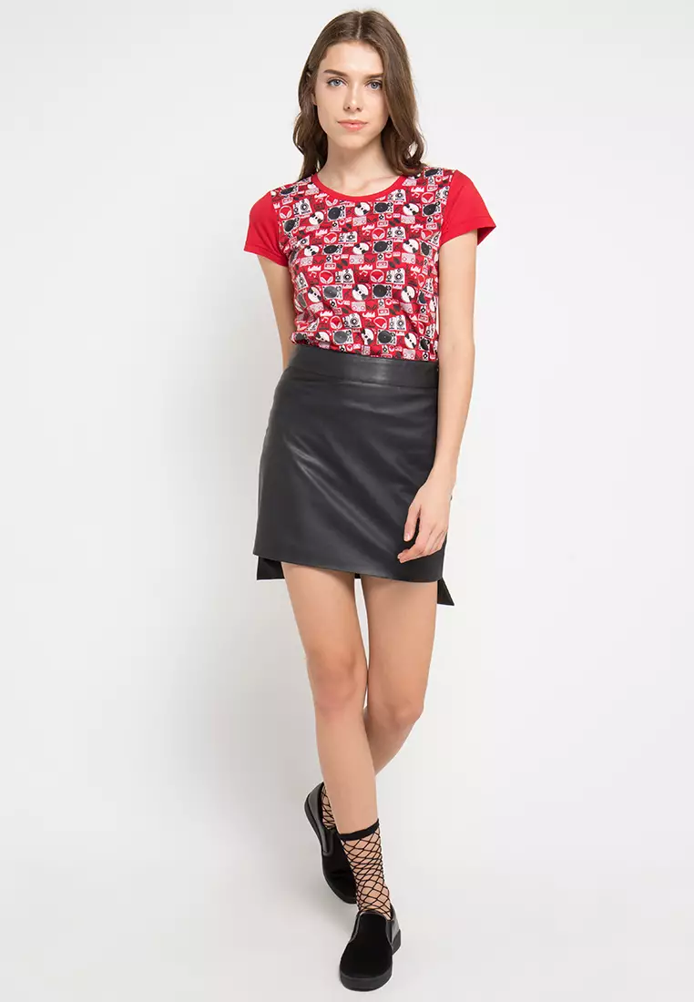 Print Dj Headphone short sleeve Tshirt