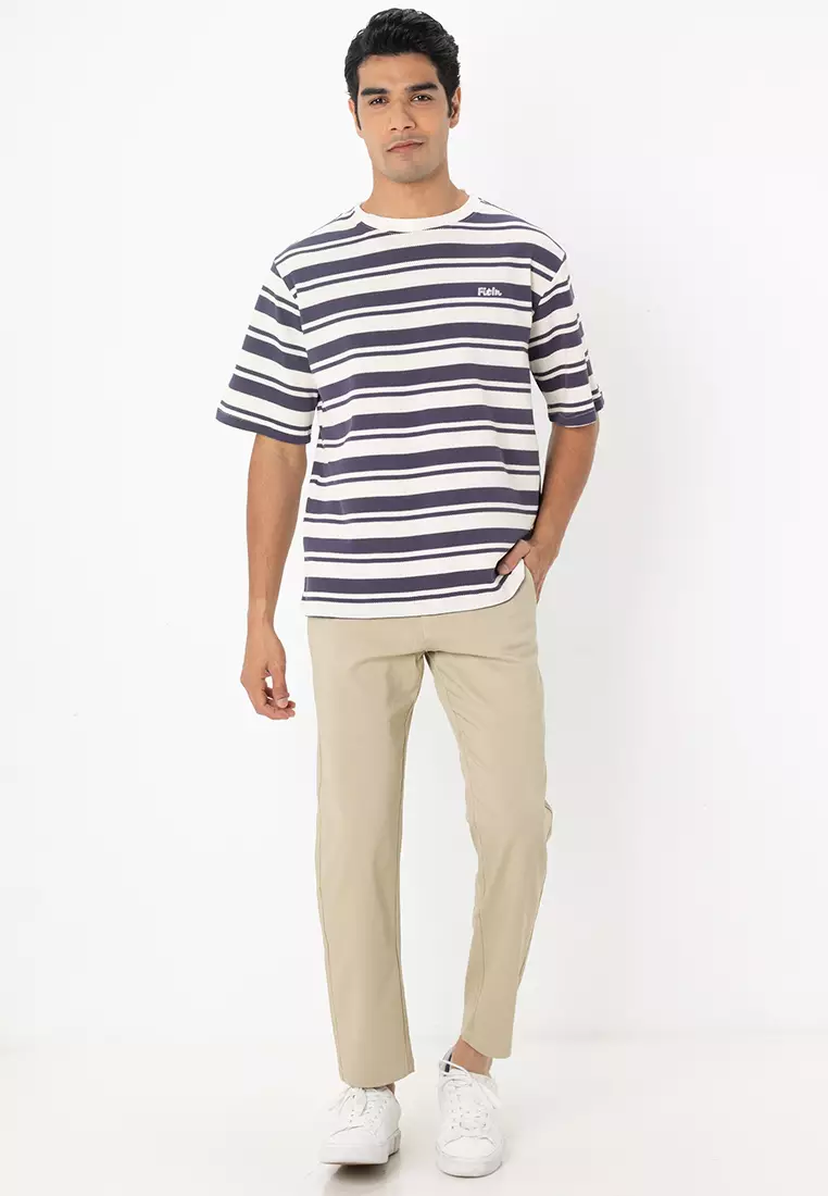 Buttoned Cropped Pants