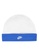 Nike white Nike Unisex Newborn's Stripe Bodysuit, Hat & Bootie Set (0 - 12 Months) - White 35A33KA7919876GS_5