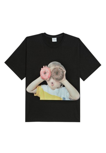 Jual Acme De La Vie Baby Face Short Sleeve T Shirt Black Donuts 1 Original Zalora Indonesia