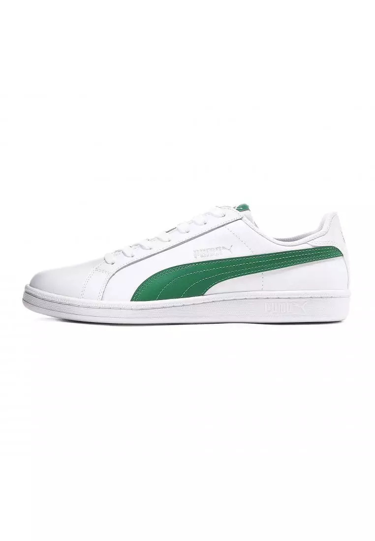 PUMA Unisex Smash Leather Trainers