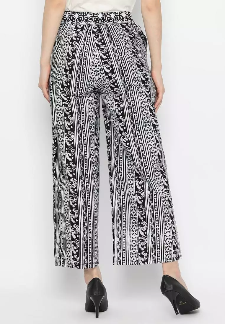 Celana Panjang Batik Arjanti Black
