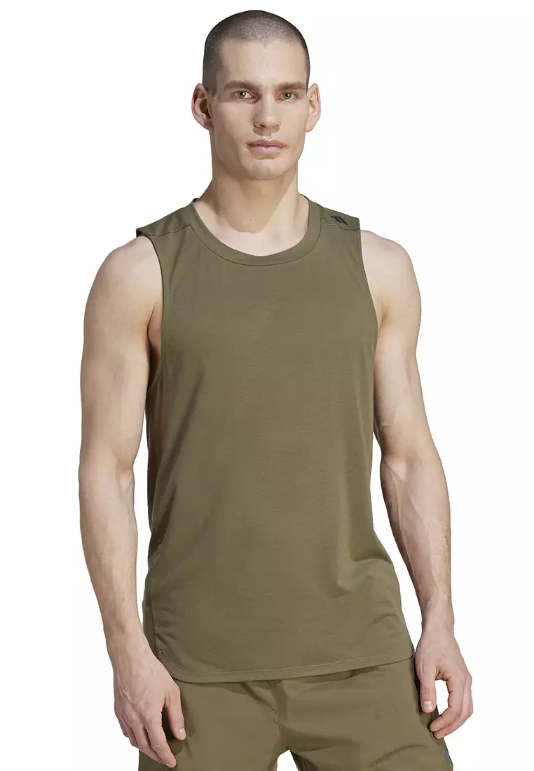 adidas Designed for Training Workout Tank Top - Green