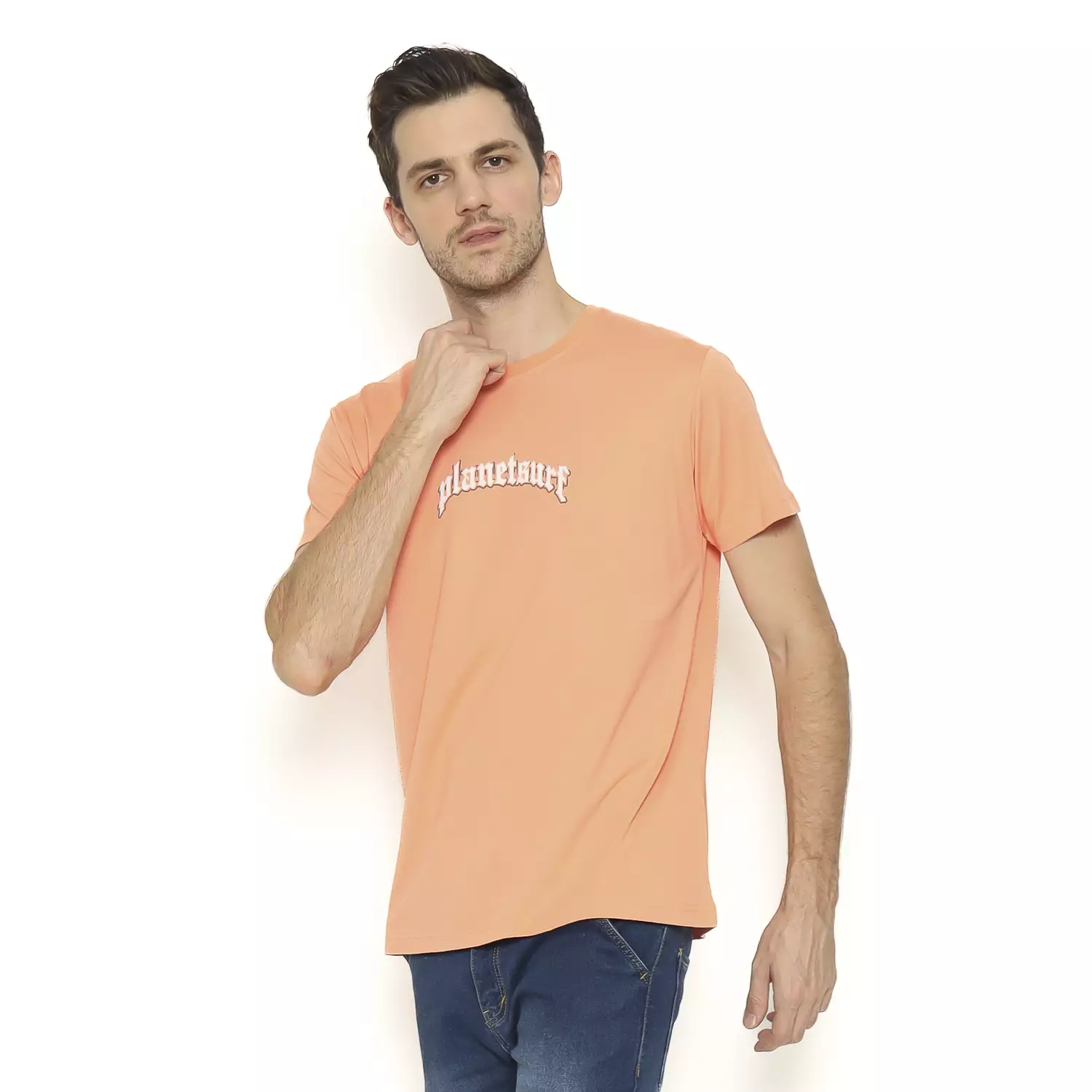 Planet Surf Clothing Kaos Lengan Pendek Pria Riegel Men Tee Planet Surf