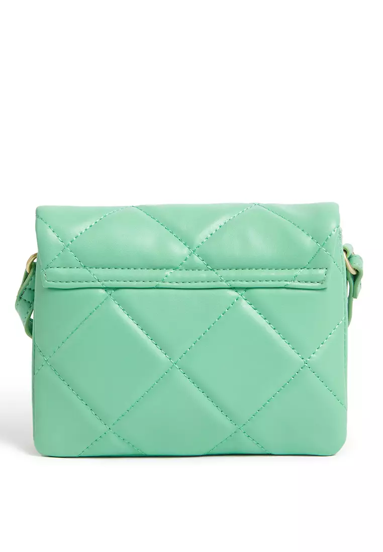 Faux Leather Mini Cross Body Bag