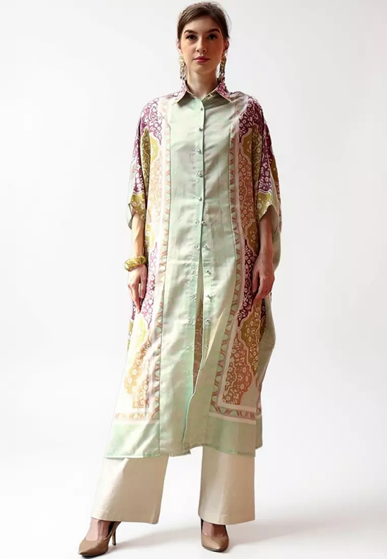 Kanzi Collared Kaftan