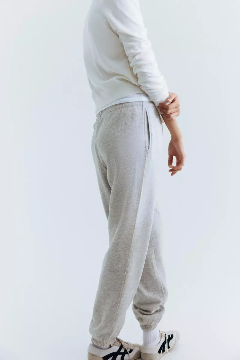 Cotton-blend sweatpants