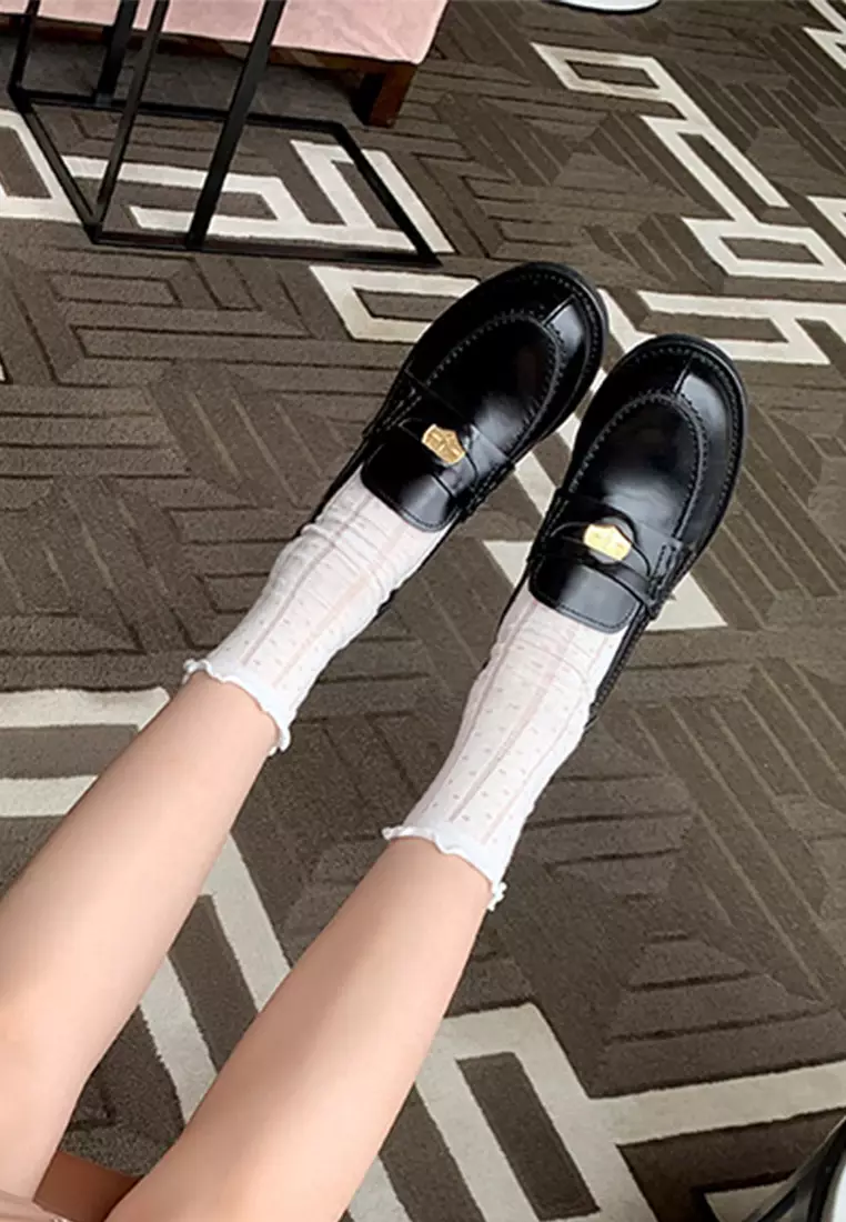 Patent Leather Loafers WW8107-1