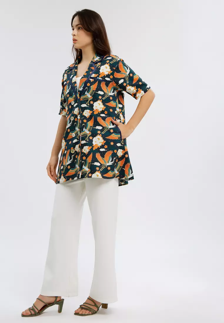 Minimal Sora Outer Navy Blue