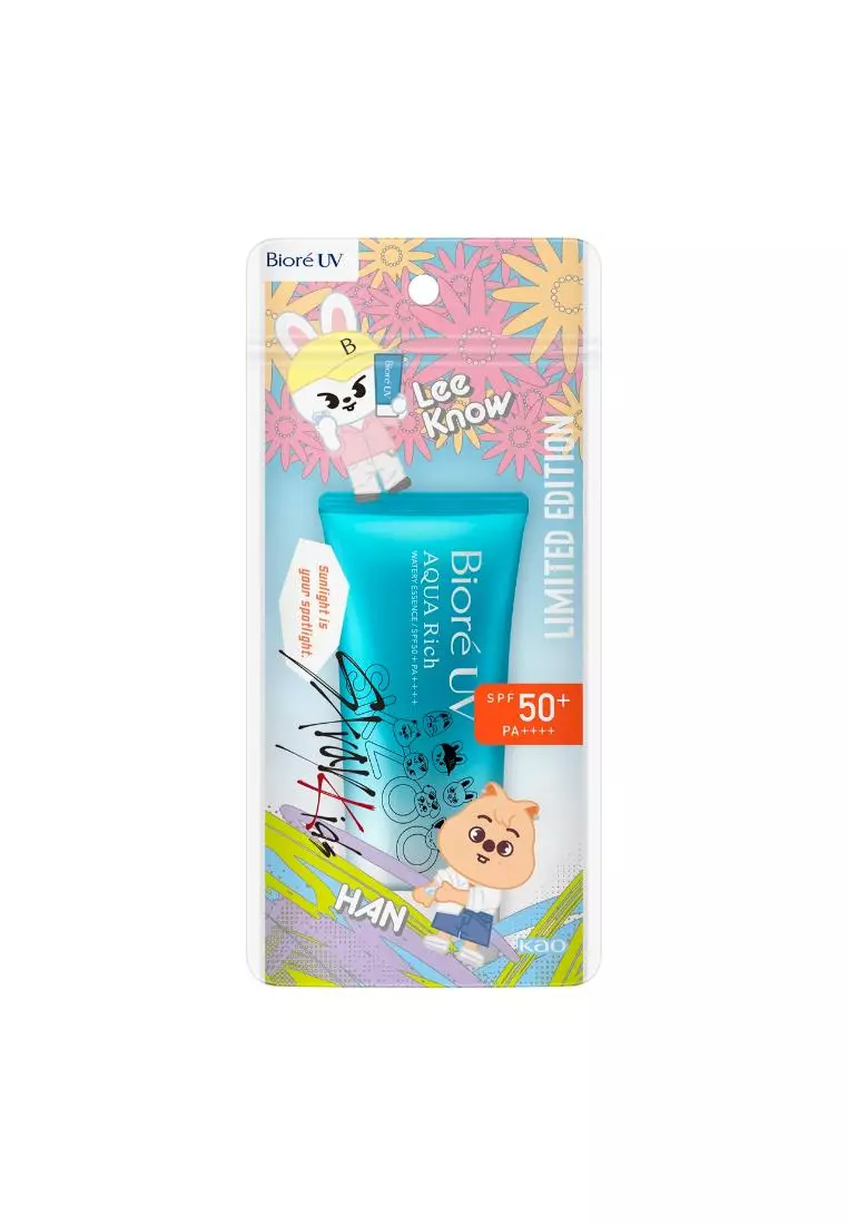 BIORE SPF50+PA++++ UV Aqua Rich Watery Essence - SKZOO Limited Edition (50g)