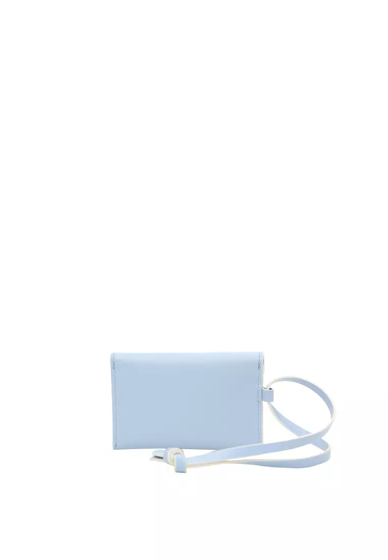 Strap Card Case - Baby Sky Blue