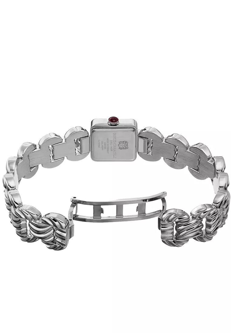 Jam Tangan Wanita Bruno Magli Mira Blue Dial Silver Bracelet 19.171181.STB