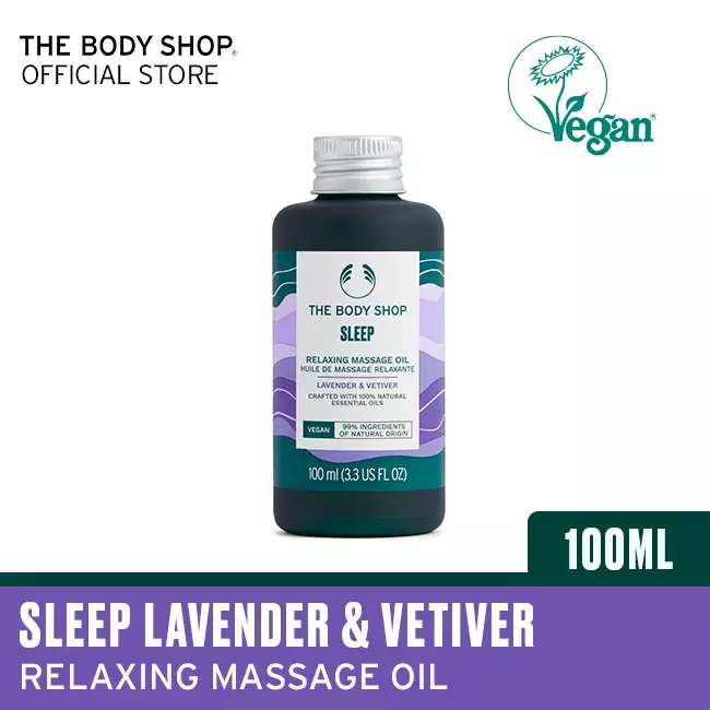 Sleep Relaxing Massage Oil 100ml - Lavender & Vetiver