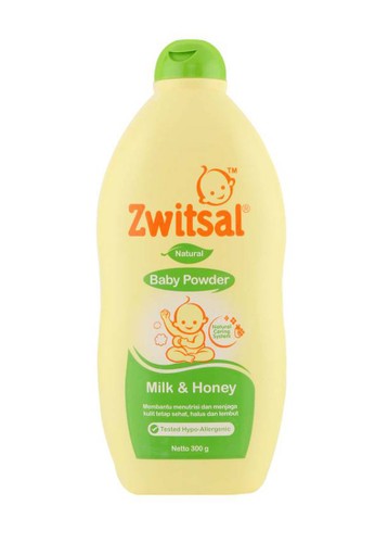 Jual Zwitsal Zwitsal Baby Powder Natural Milk Honey 300gr Original Zalora Indonesia