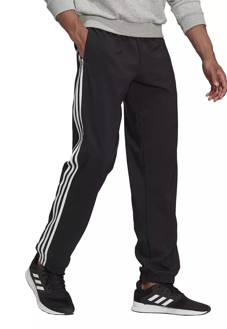 Buy ADIDAS aeroready essentials elastic cuff 3-stripes pants 2024 ...