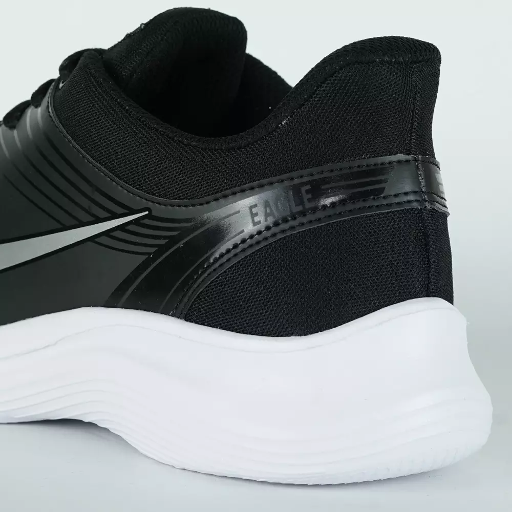 Eagle Sepatu Sekolah Advan - HITAM/PUTIH