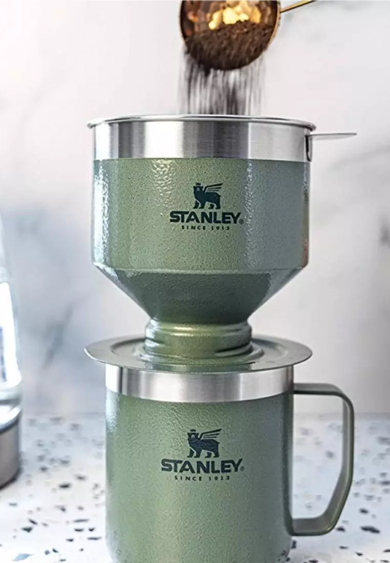 Extra Rare Vintage Camping Coffee Kit, Vintage Nostalgia Espresso Pour Set Portable Travel Outdoor Coffees Serving Sets Nostalgia Gift Coffee Lovers C
