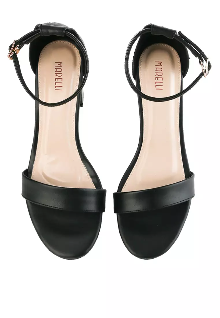 Loly Sepatu Sandal Wanita Ankle Strap Hak 8 cm