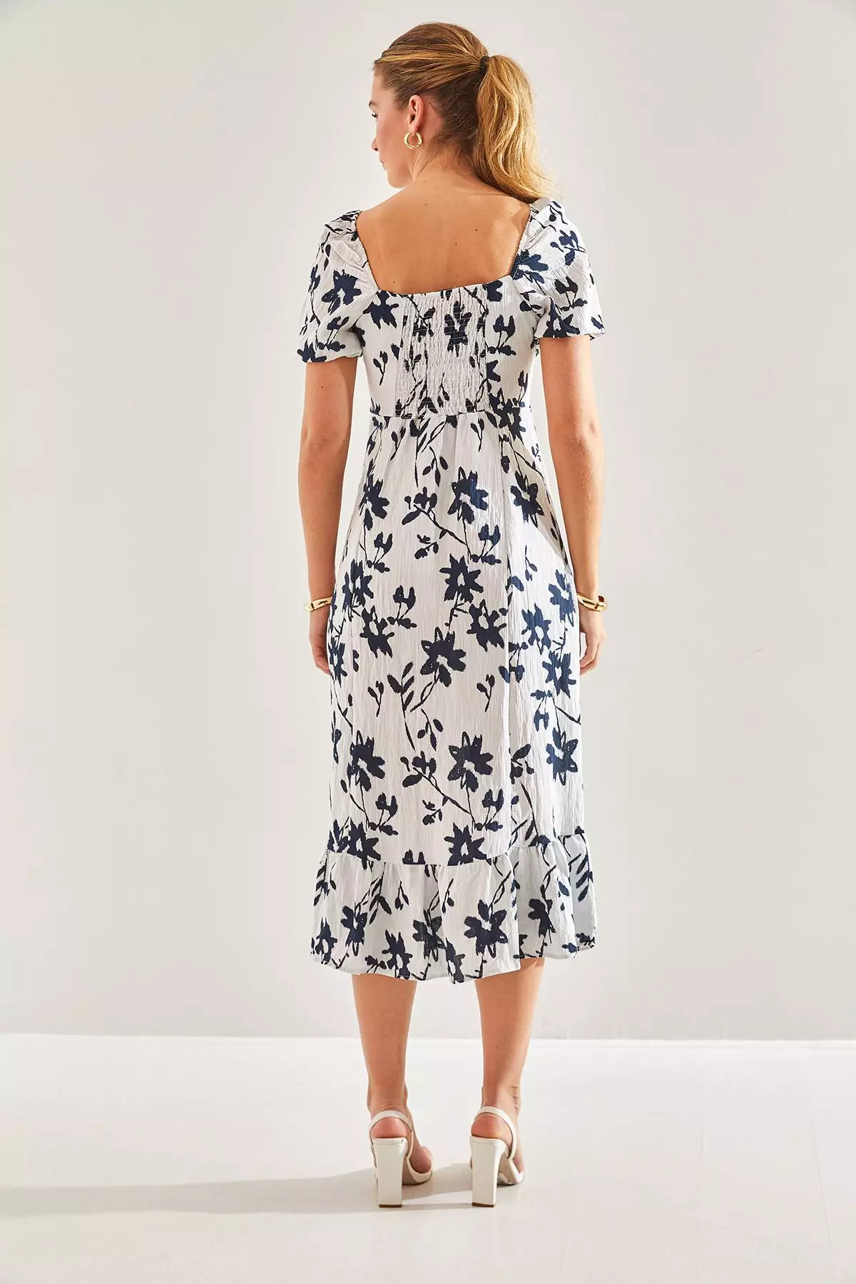 Women's Floral Patterned Dress 60181001