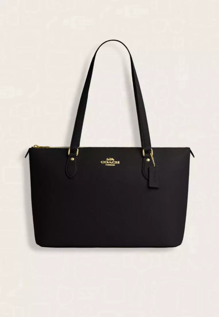 Jual Coach Coach Gallery Tote Bag Black Original 2025 ZALORA