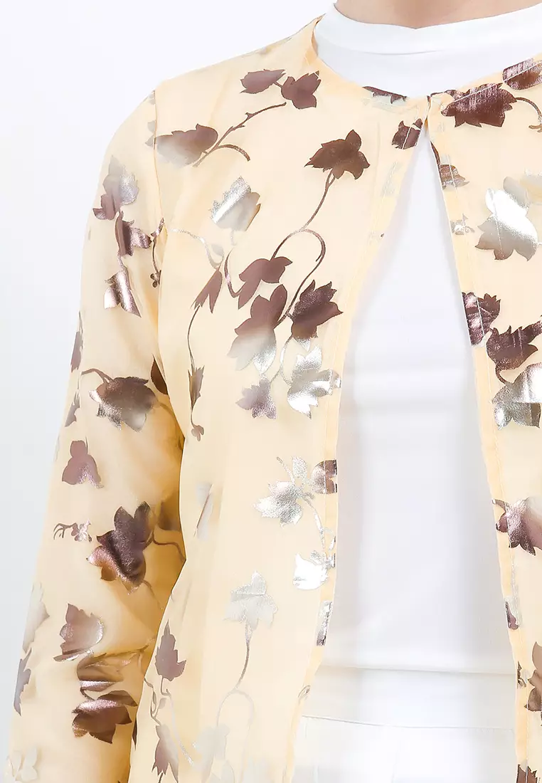 Chanira Festive Riaz Tunic-Daffodil