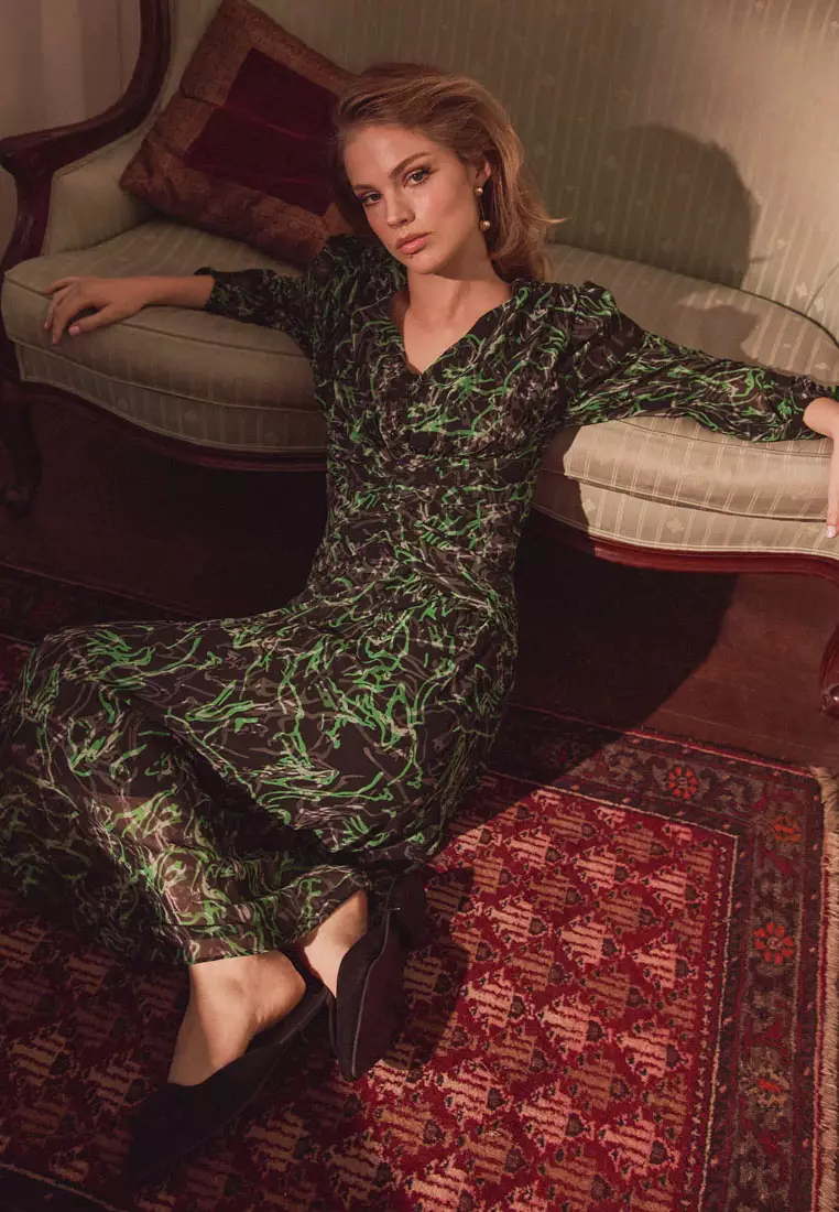 Buy FORCAST Veda Maxi Dress Online | ZALORA Malaysia
