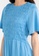 JACQUELINE DE YONG blue Carlie Frulla Short Sleeves Smock Dress 46738AA05E7751GS_3