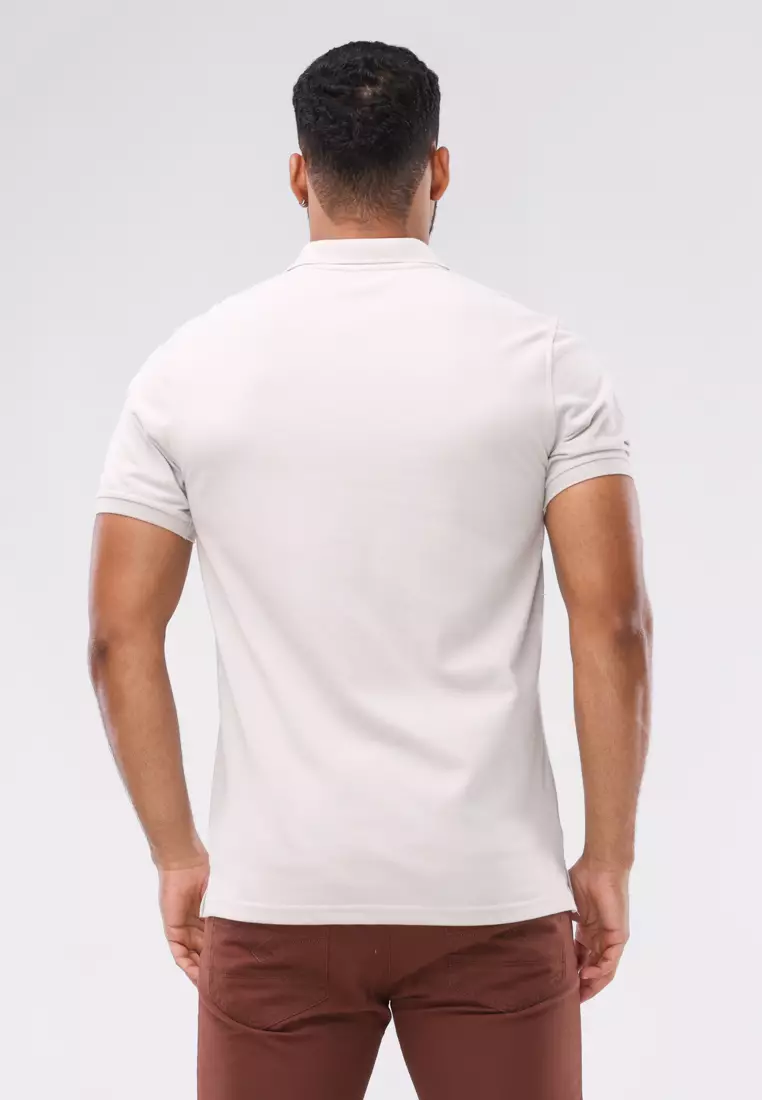 Cvc Collared Shirt Pique