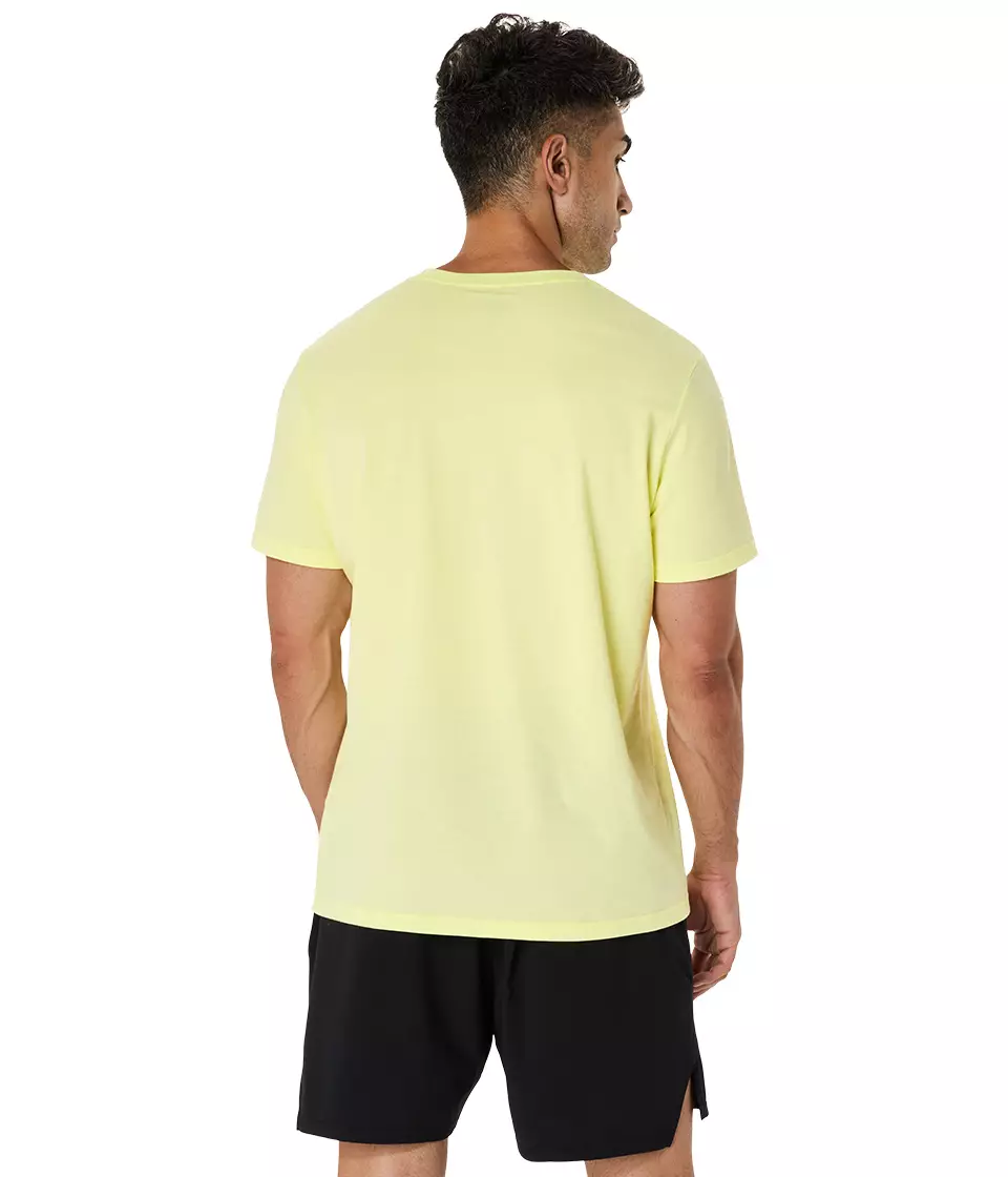 ASICS Men Hex Graphic Cotton Blend Tee-2031E901.751