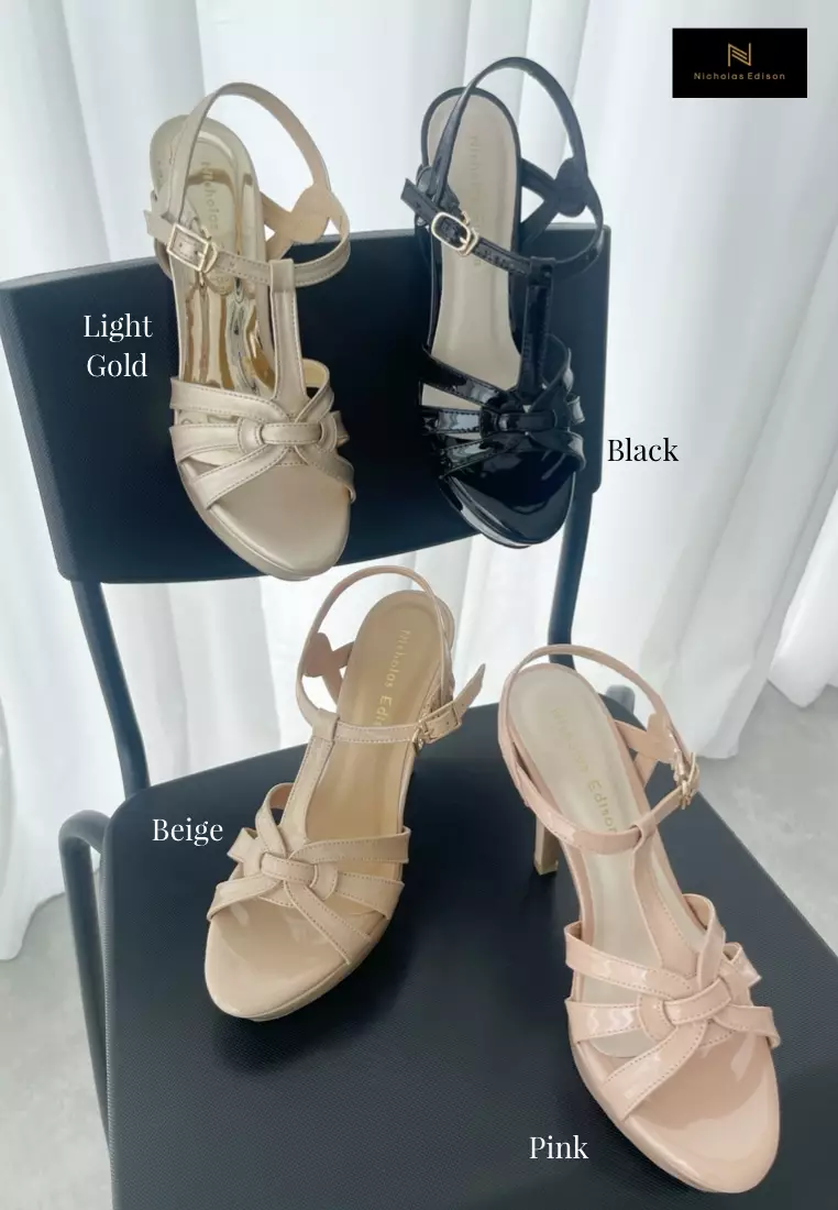 Heel Caroline Light Gold