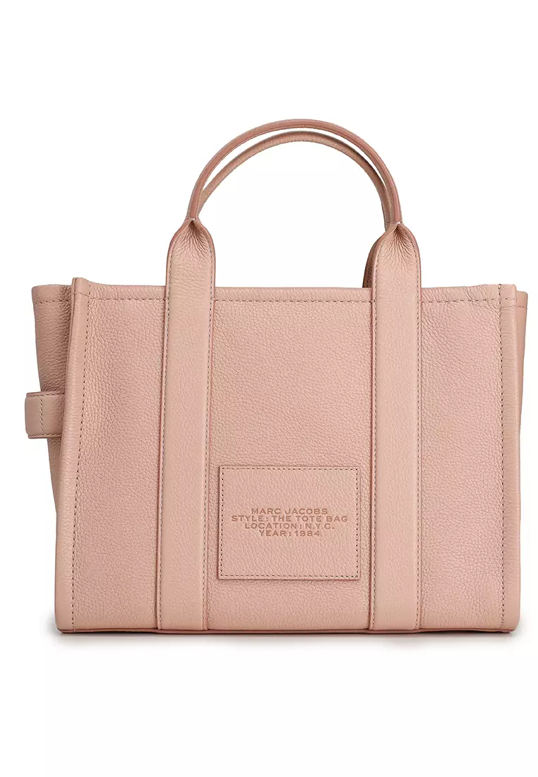 Buy Marc Jacobs The Leather Medium Tote Bag (nt) 2025 Online