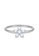 Aquae Jewels pink Ring Fairy Flower 18K Gold And Diamonds - Rose Gold 37FB0AC7618AA5GS_2