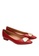 Twenty Eight Shoes 紅色 VANSA 飾物尖頭小跟鞋 VSW-F669717 9828DSH84F27C5GS_2