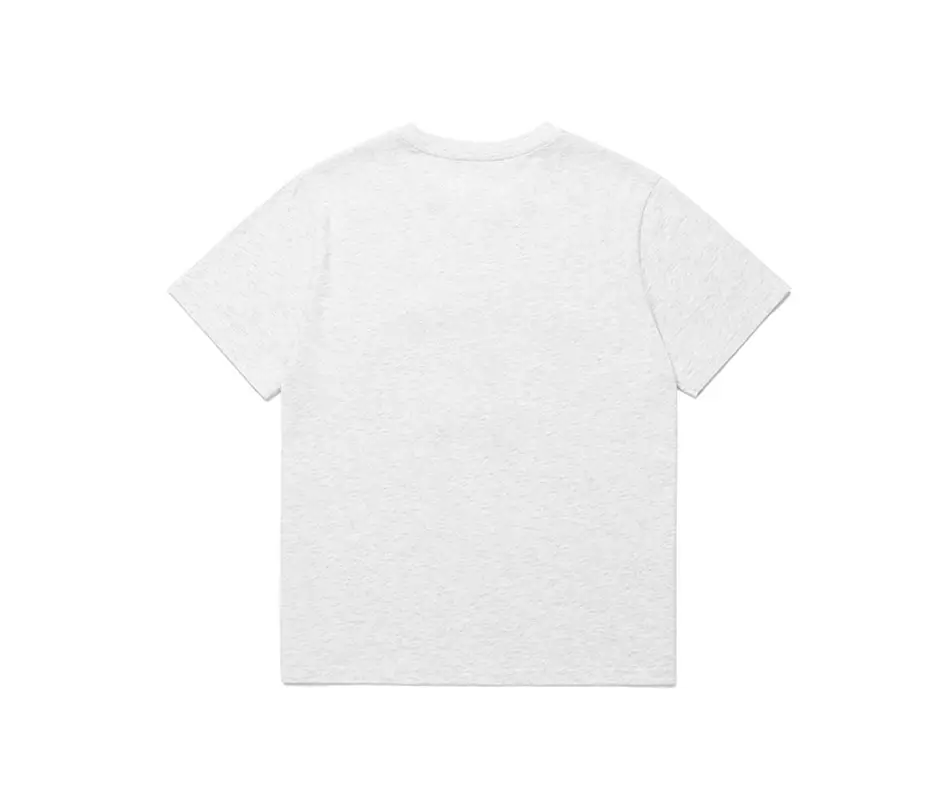 Maison De Rola Embroidery T-Shirt Melange Gray