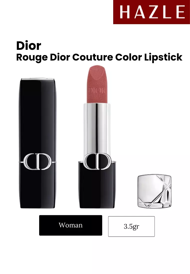 Rouge Dior Couture Color Lipstick 558 Grace Velvet Finish 3.5gr