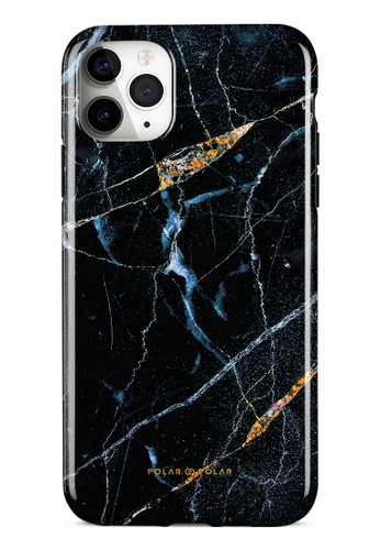 Polar Polar black Midnight Marble iPhone 11 Pro Max Dual-Layer Protective Phone Case (Glossy) EE46AAC5AD76C9GS_1